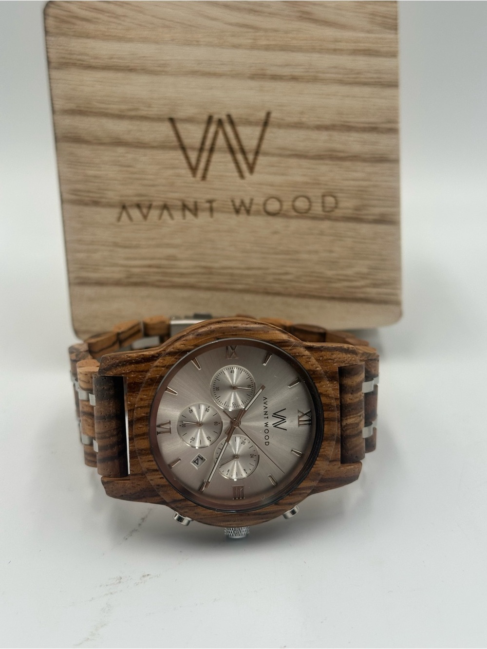AVANTWOOD Chrono S - Orient Silver - Picture 5 of 5